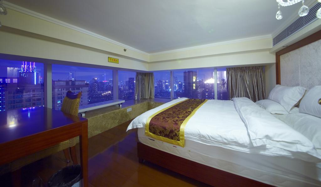 Louidon Mega Apartment Hotel Of Kam Rueng Plaza - Sunshine Apartment Guangzhou Rum bild
