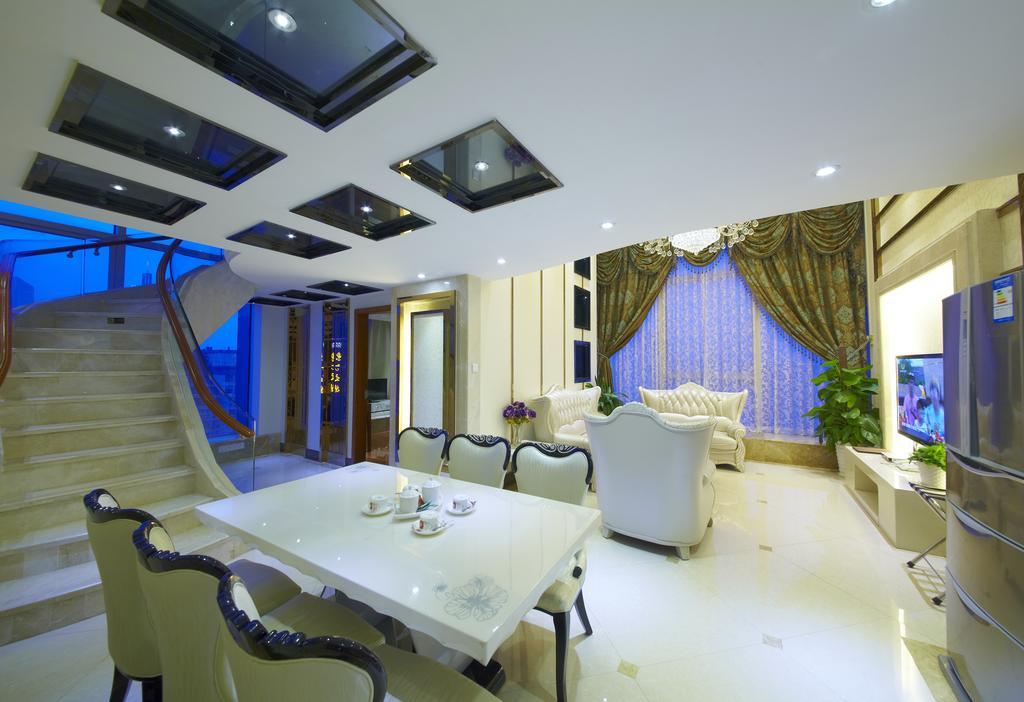Louidon Mega Apartment Hotel Of Kam Rueng Plaza - Sunshine Apartment Guangzhou Rum bild