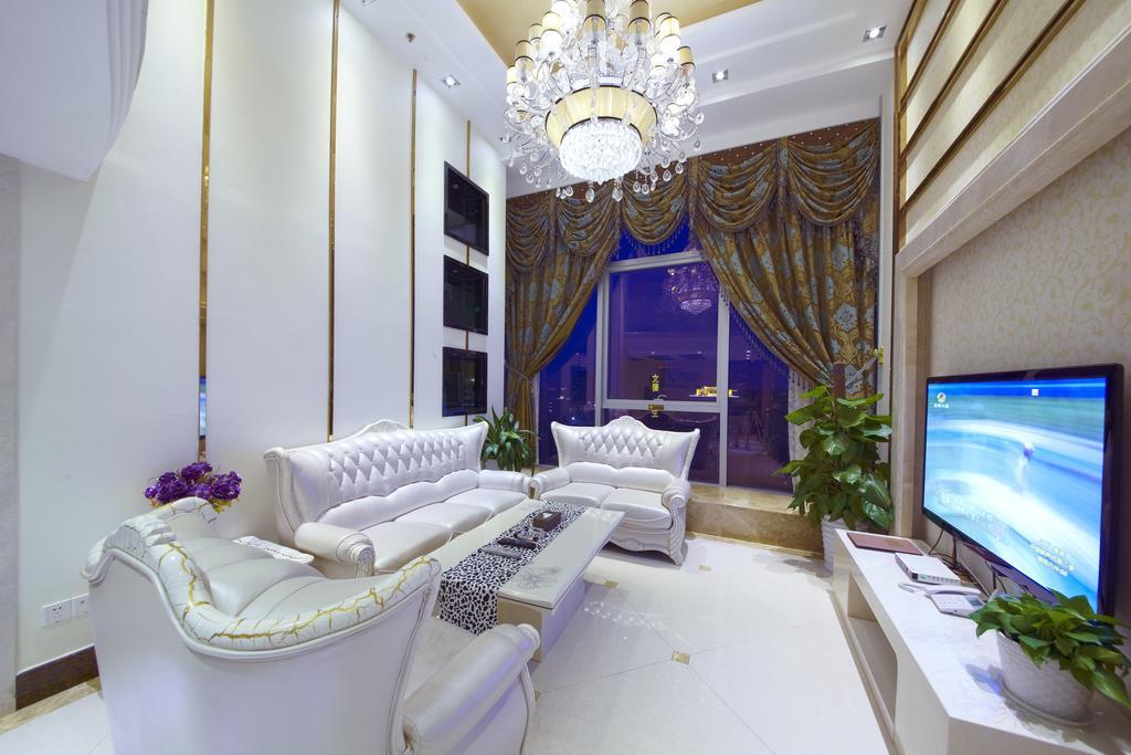 Louidon Mega Apartment Hotel Of Kam Rueng Plaza - Sunshine Apartment Guangzhou Rum bild