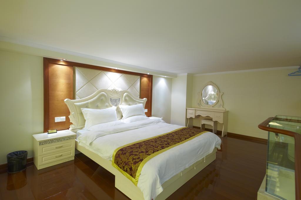 Louidon Mega Apartment Hotel Of Kam Rueng Plaza - Sunshine Apartment Guangzhou Rum bild