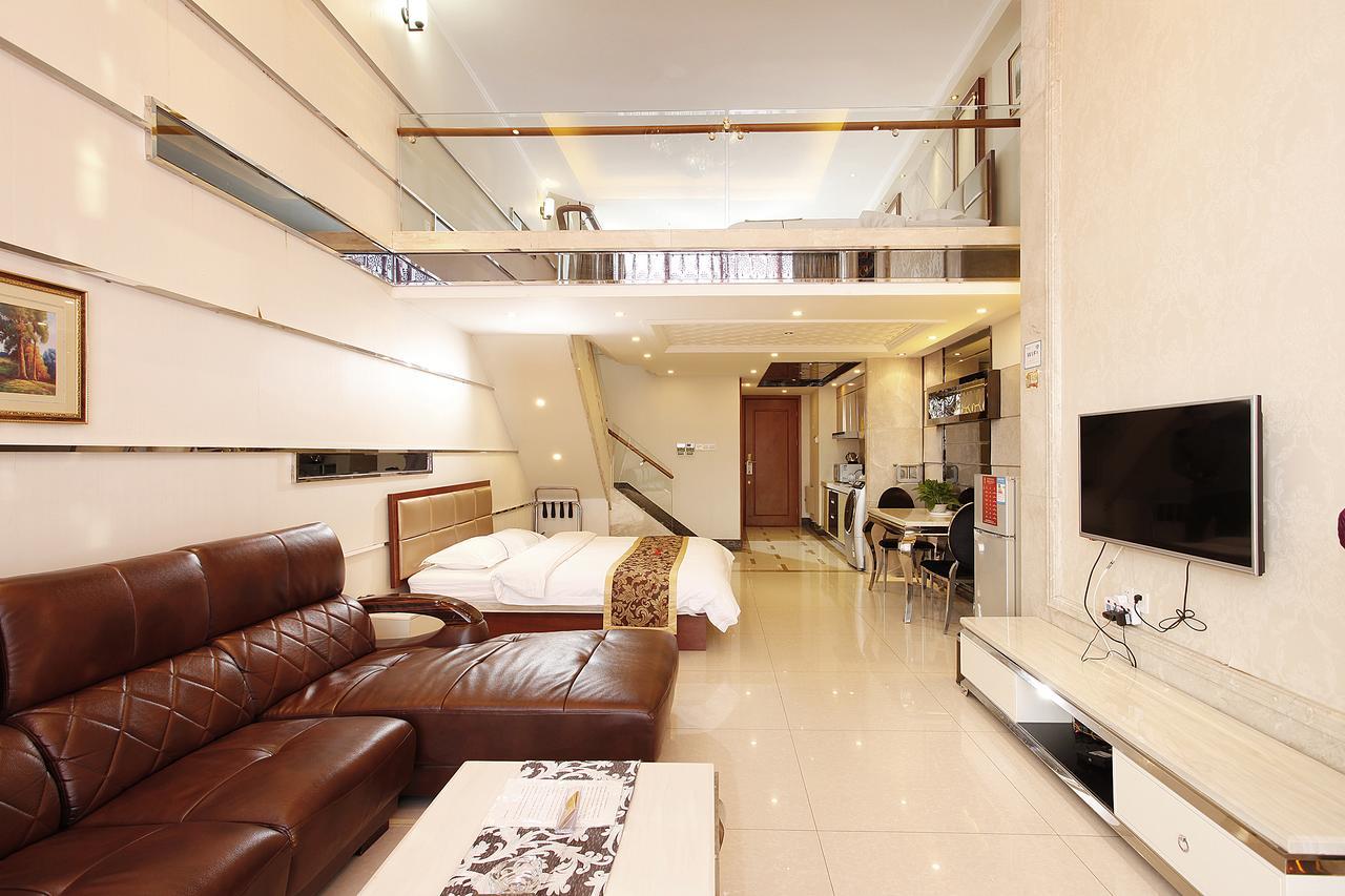 Louidon Mega Apartment Hotel Of Kam Rueng Plaza - Sunshine Apartment Guangzhou Exteriör bild