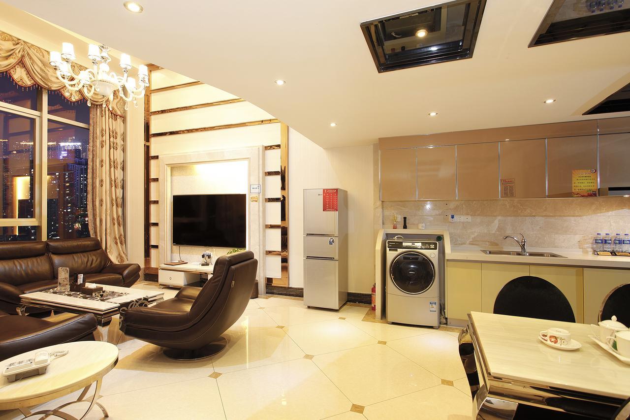 Louidon Mega Apartment Hotel Of Kam Rueng Plaza - Sunshine Apartment Guangzhou Exteriör bild